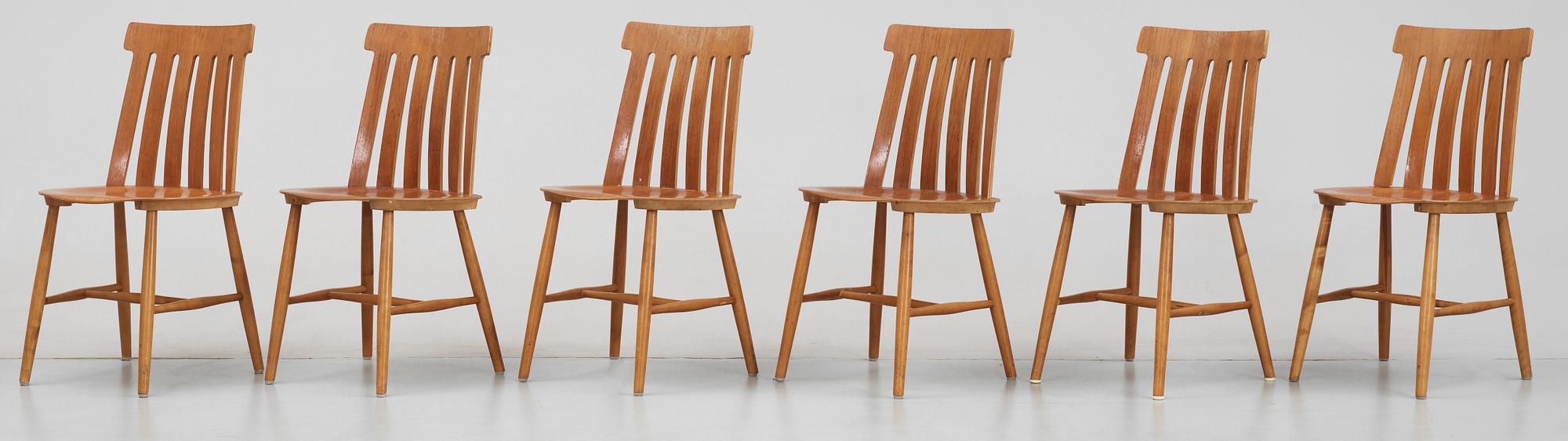 STOLAR, 6 st, Jan Hallberg, Tallåsen AB, 1960-tal.