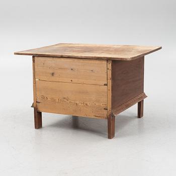 Bord med lådor, allmoge, 1800-tal.