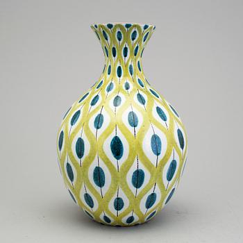 STIG LINDBERG, vas i fajans, Gustavsberg studio 1950-tal.
