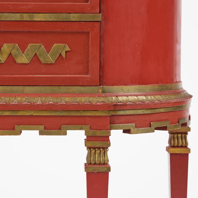 Otto Schulz, a pair of Swedish Grace console tables, Boet, Gothenburg, 1920s.