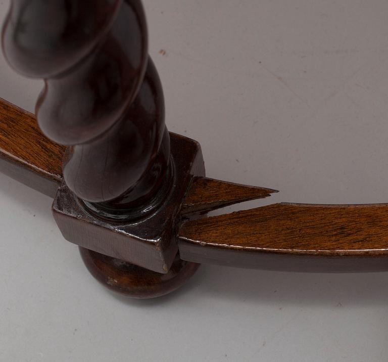 SOHVA, TUPAKKAPÖYTÄ ja NOJATUOLIPARI, 1980-luku.