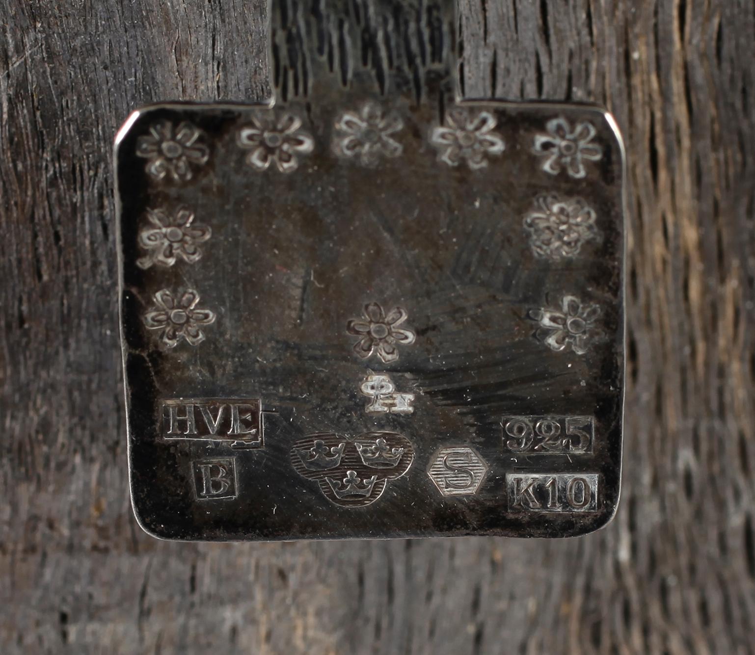 SAKRALT KORS, silver, Olle Hvenmark, 1984.