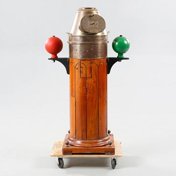 A binnacle from C M Hammar in Göteborg, 20th century.