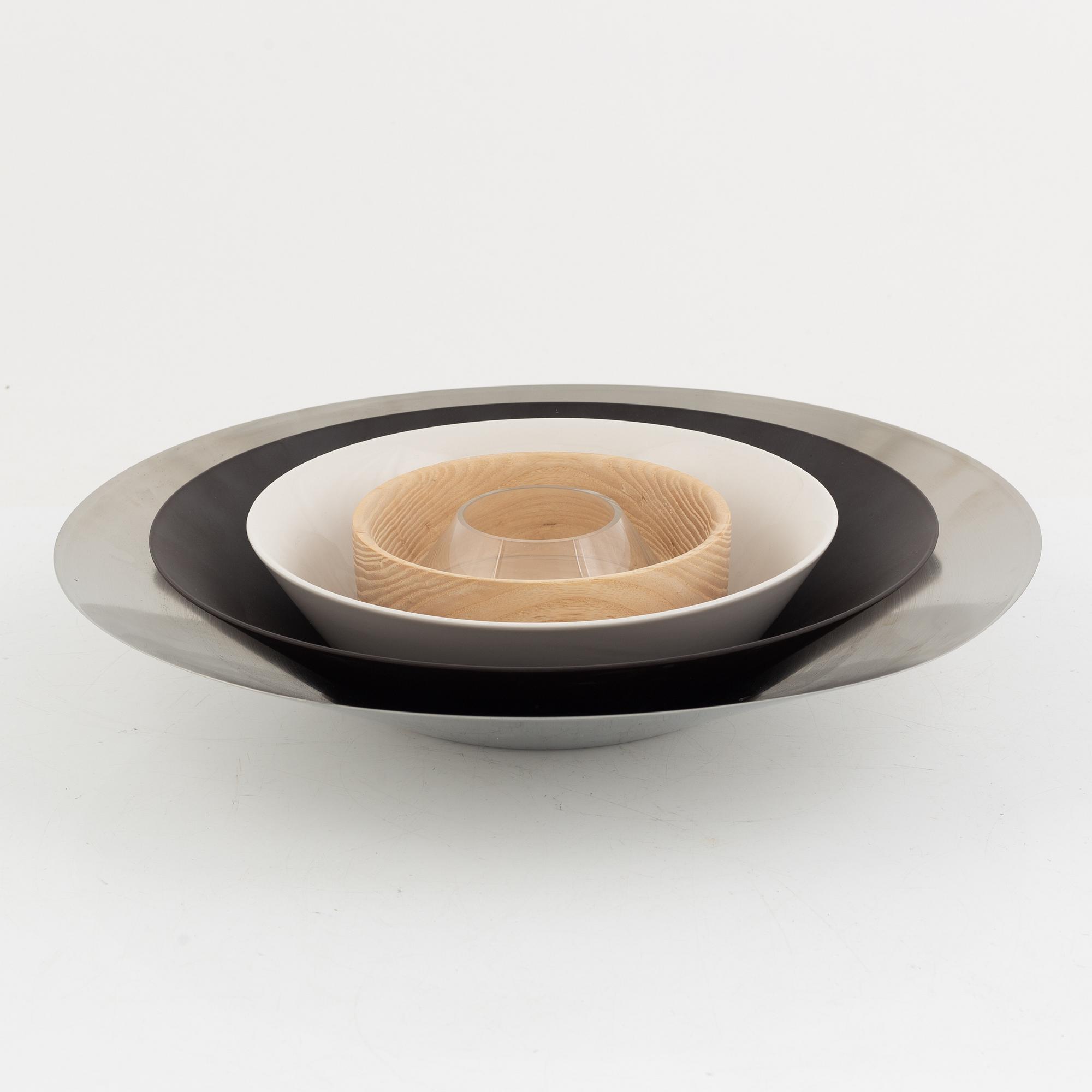 Claesson Koivisto Rune, five bowls, 'Set of Bowls', Design House, Stockholm, 2014, prototype.