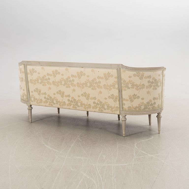 Bathtub sofa, late Gustavian style, early 20th century.