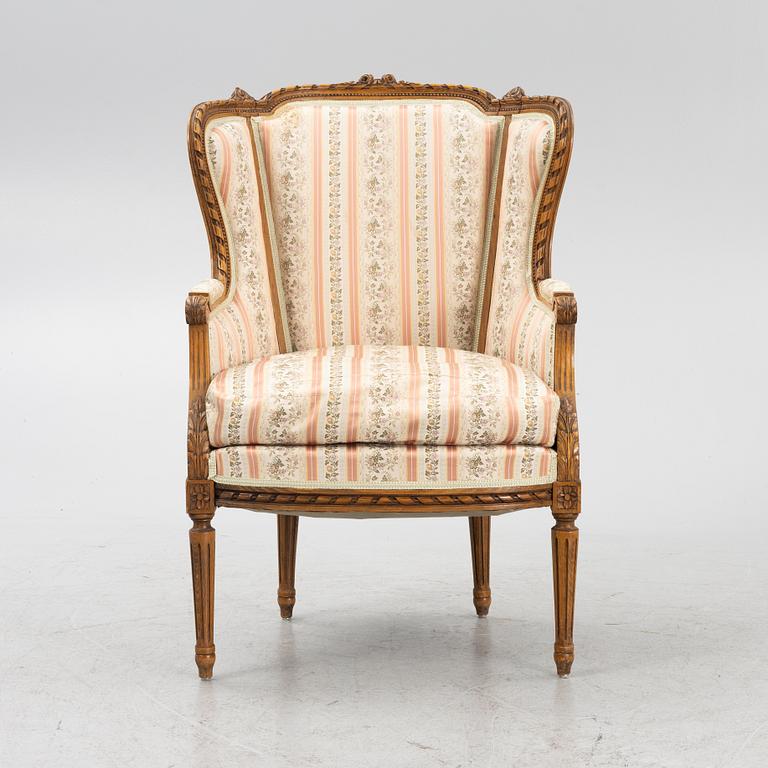 Fåtölj, Gustaviansk stil, 1900-tal.