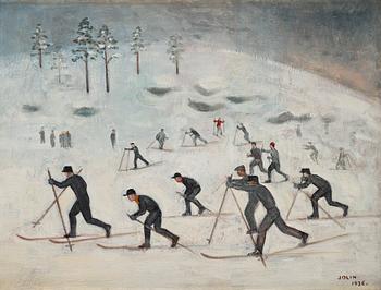 373. Einar Jolin, Skidåkare.