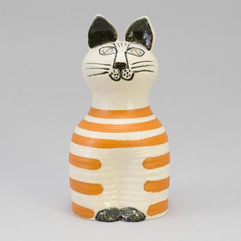 LISA LARSON, a stoneware figurine "Trapp", Gustavsberg. Designed in 1968.