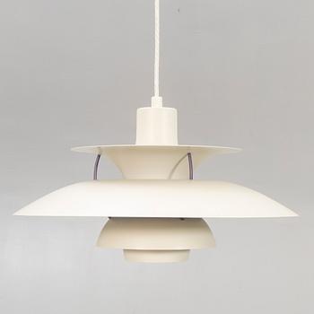 Poul Henningsen,  taklampa, "PH5", Louis Poulsen, Danmark.