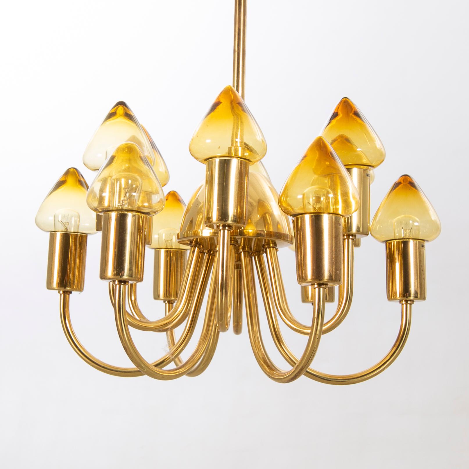 Hans-Agne Jakobsson, ceiling lamp Markaryd, 1960s.
