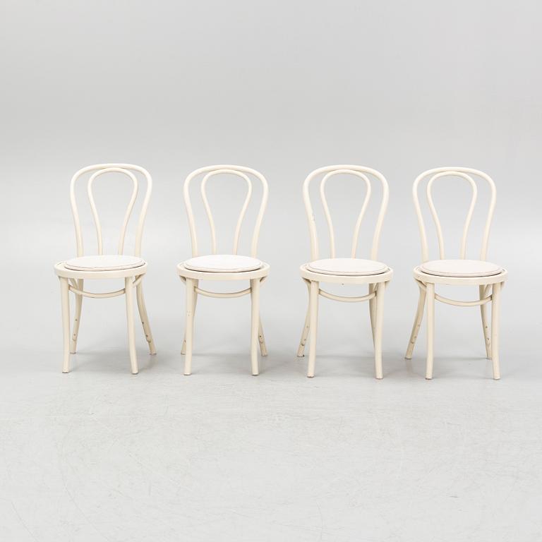 Gillis Lundgren, a set of four 'Ögla' chairs, IKEA, 1960's.