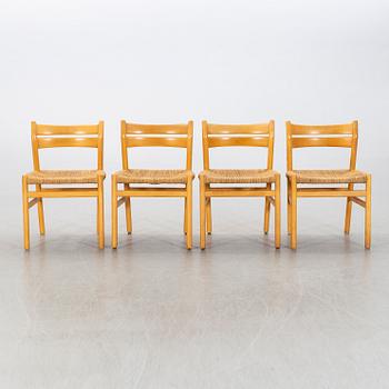 BÖRJE MOGENSEN, matbord samt stolar, 4 st.