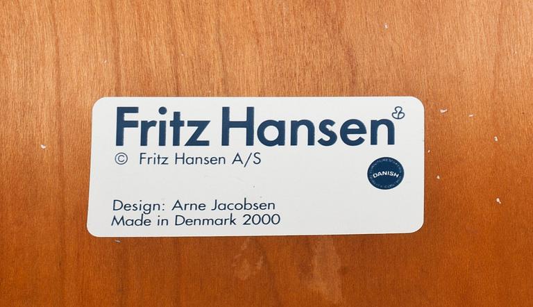 STOLAR, 6 st, "Sjuan", Arne Jacobsen, Fritz Hansen.