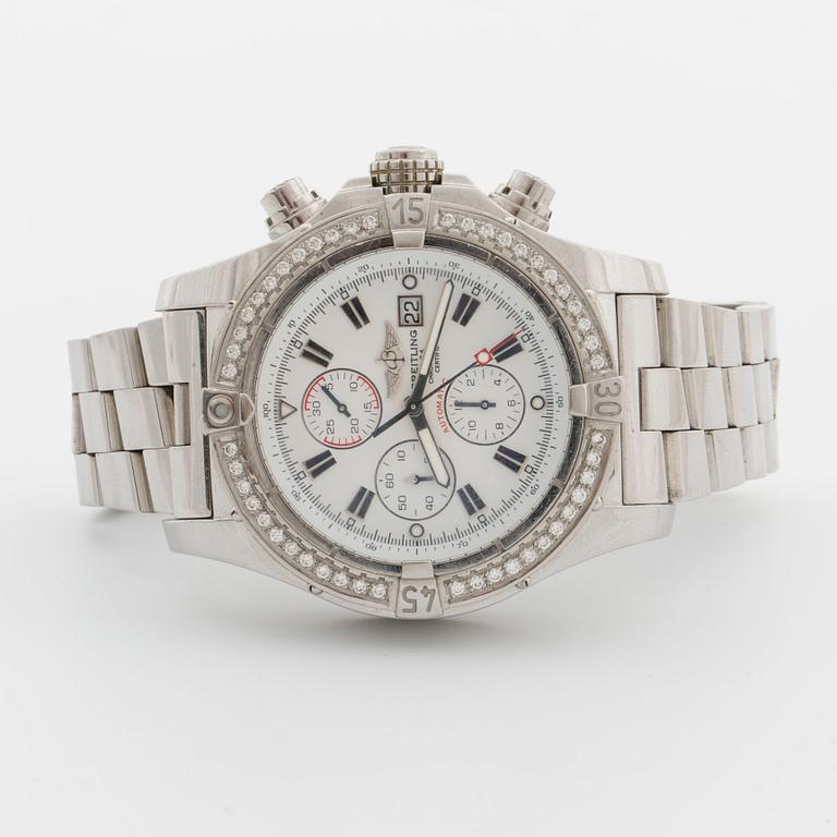 BREITLING, Super Avenger Chronograph, wristwatch, 49 mm,