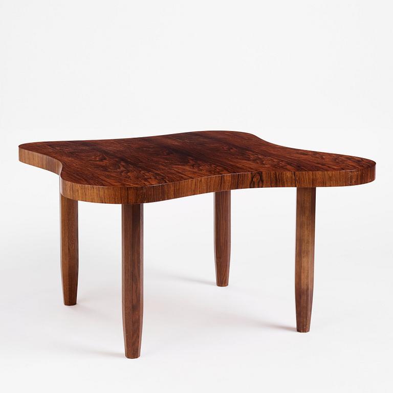 Sten Blomberg, attributed to, coffee table, Meeths, Swedish Modern 1940s.