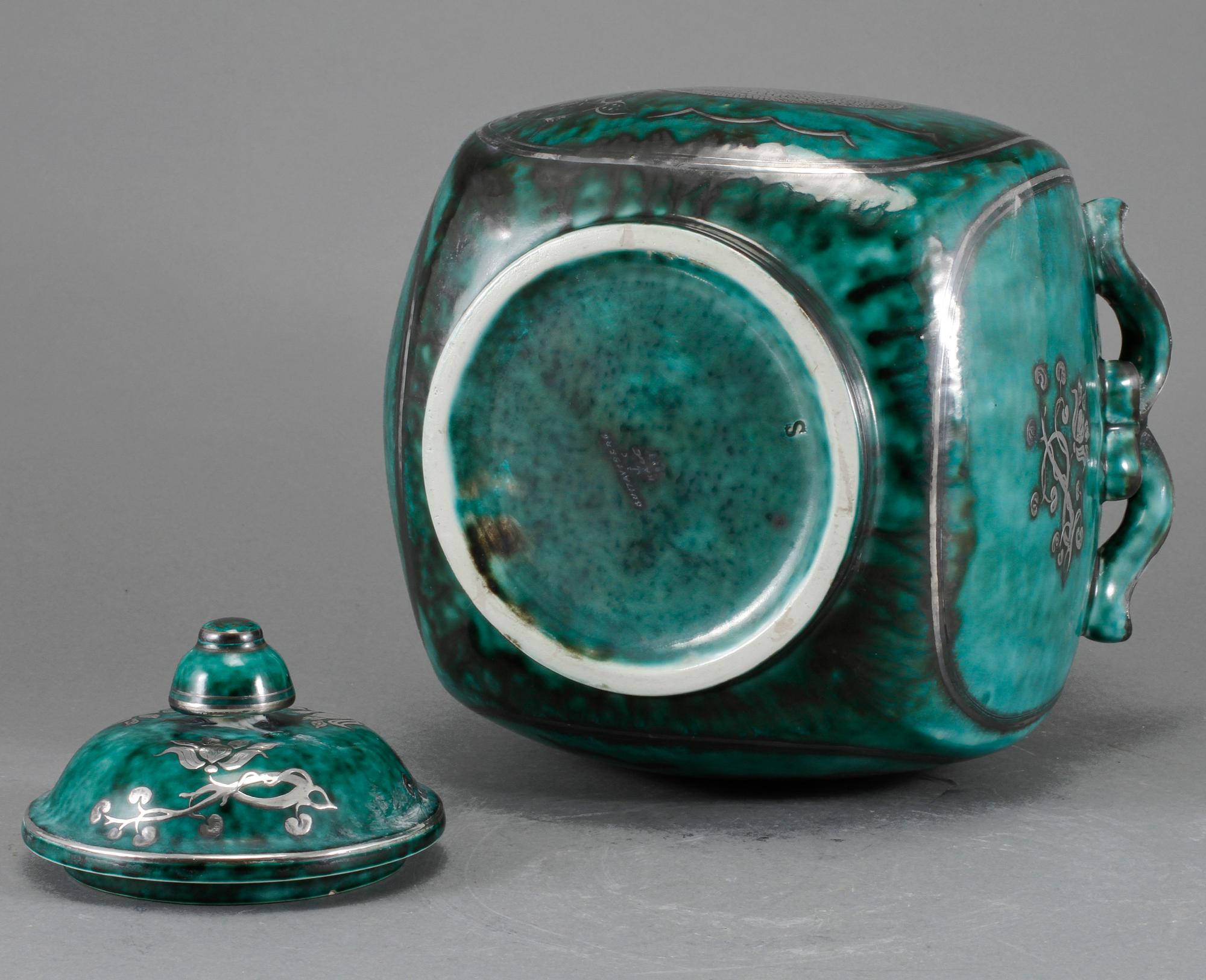 LOCKURNA, stengods, "Argenta", Wilhelm Kåge, Gustavsberg, 1930-tal.