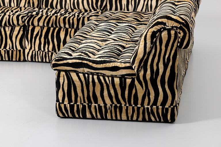 Modular sofa, 5 sections, Scapa Möbler, 1970s.
