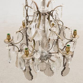 Chandelier Rococo style first half of the 20th century.