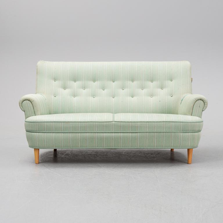 Carl Malmsten, a "Hemmakväll" sofa, second half of the 20th-century.