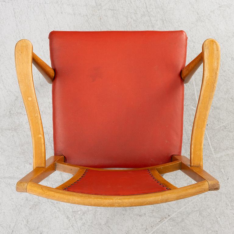 Josef Frank, a model B2163 armchair, Svenskt Tenn.