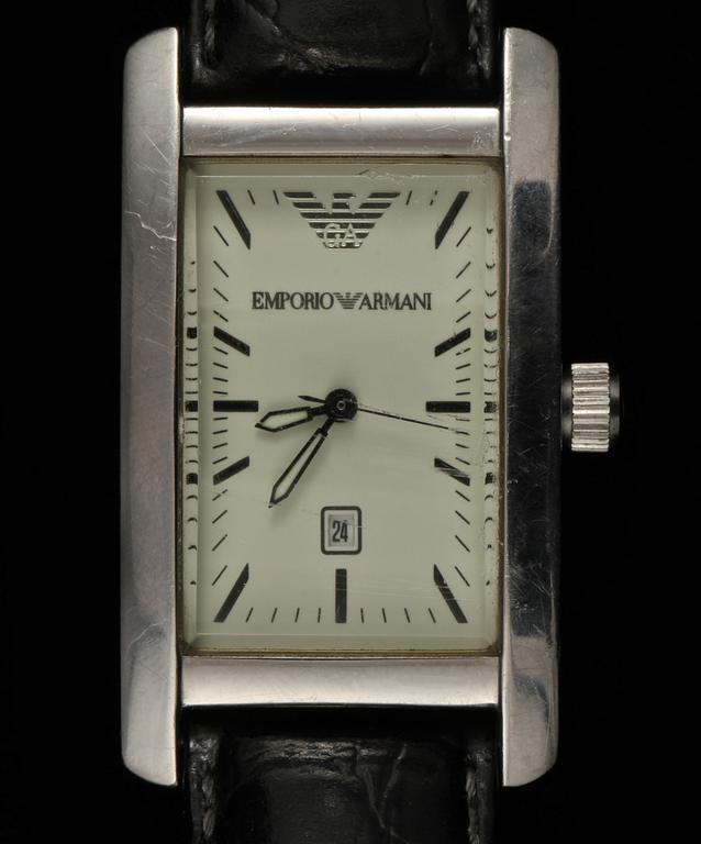 ARMBANDSUR, stål, Emporio Armani, 2000-tal.