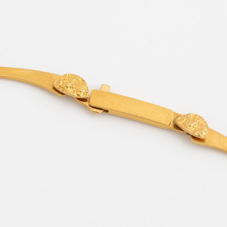 Björn Weckström, collier "Hades", 18K guld, Finland 1980.