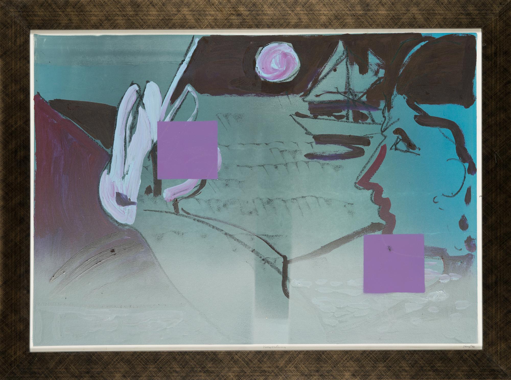 Sami Rinne, acrylic on board, signed and dated -96. - Bukowskis