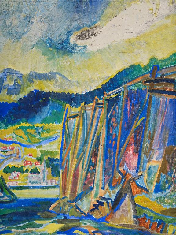 Bruno Krauskopf, The Fishing Harbour.