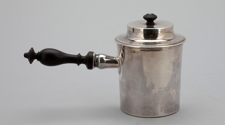 KAFFEKANNA, silver, Paris 1808-1819. Tot. vikt 295 g.