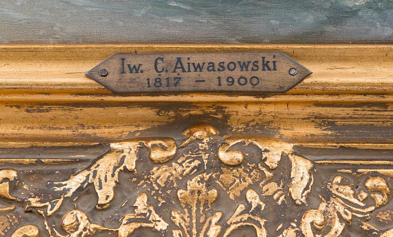 Ivan Constantinovich Aivazovsky, STORM AT SEA.