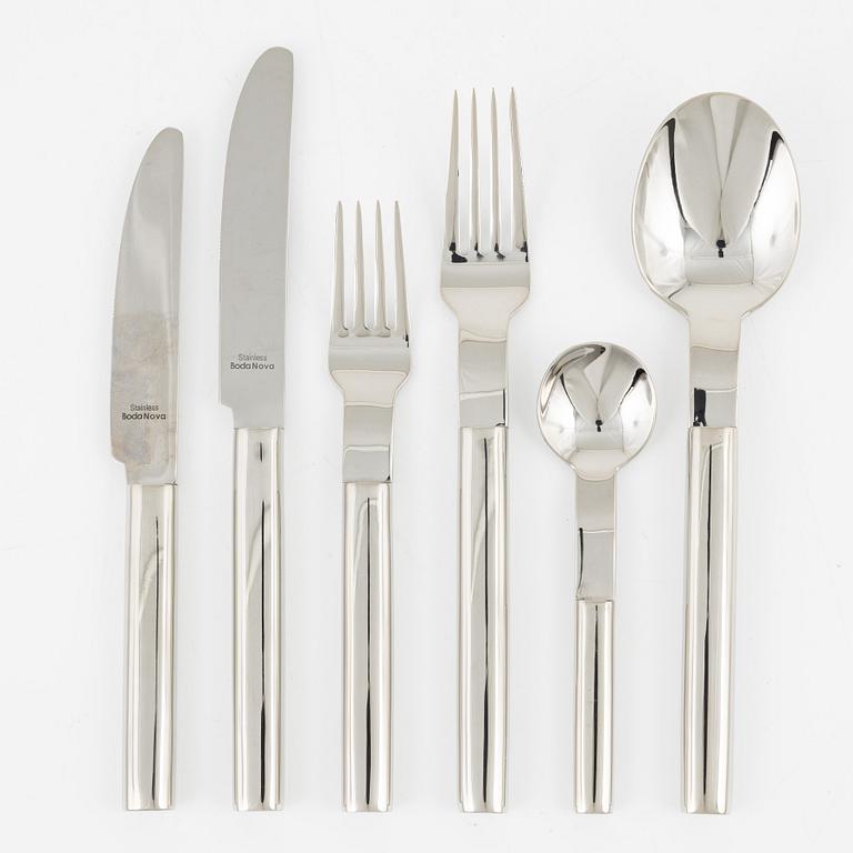 Mikael Björnstjerna, cutlery 'Oval Steel', Boda Nova (36 pieces).
