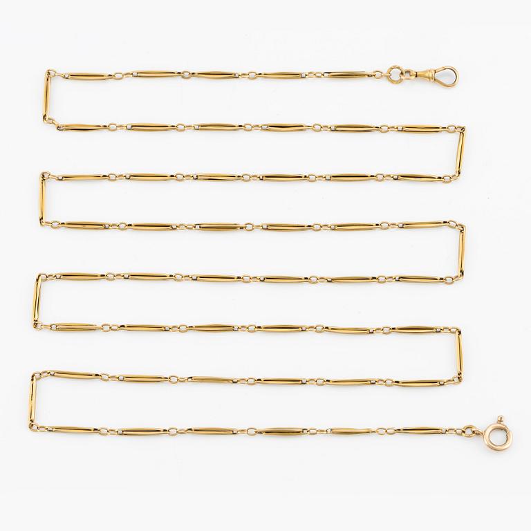 Kedja/Collier, 18K guld.