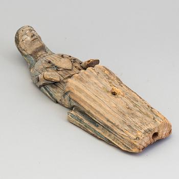 A wooden 19th century sculpture.