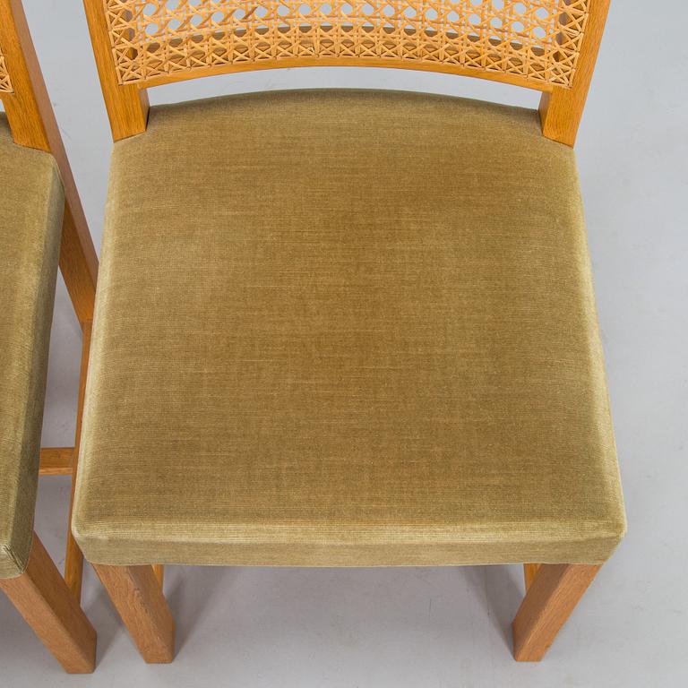 Carl Gustaf Hiort af Ornäs, dining table, "Exhibition Senior", and chairs 6 pcs, HMN Huonekalu Mikko Nupponen 1950s.