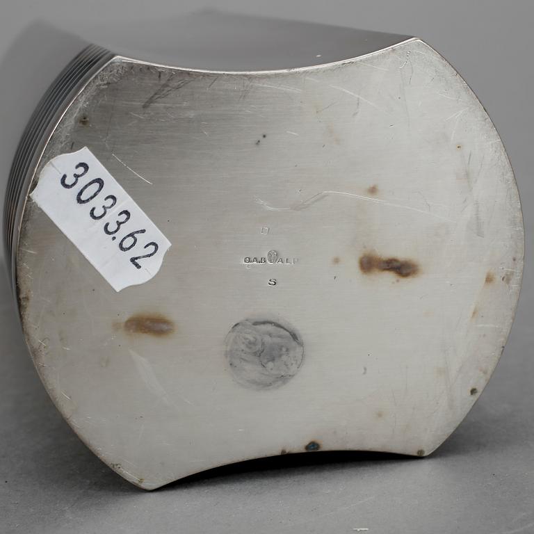 SHAKER, nysilver. GAB, 1900-talet mitt.