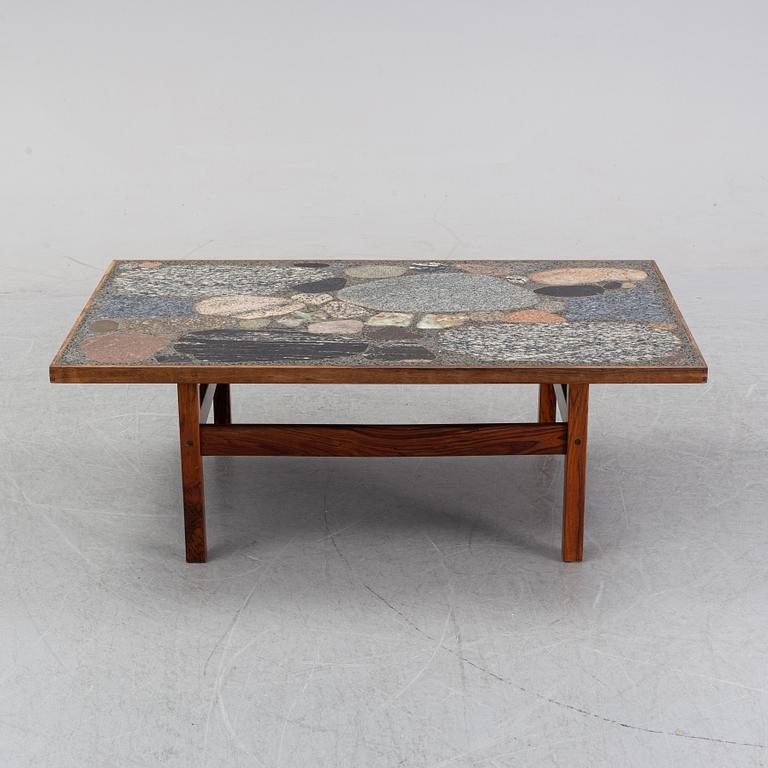 A coffee table, "Conglo", deisigned by Erling Viksjø, Norway, 1960's-80's.
