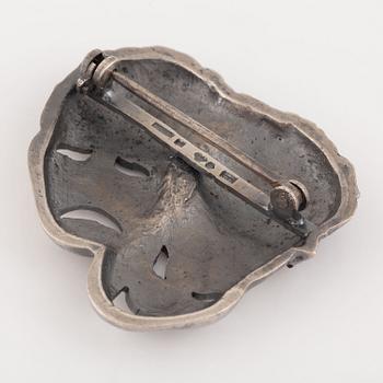 Gustaf Dahlgren & Co, brooch, silver.