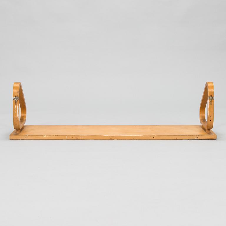 Alvar Aalto, shelf, model 112, O.Y. Huonekalu- ja Rakennustyötehdas A.B, 1930s-40s.