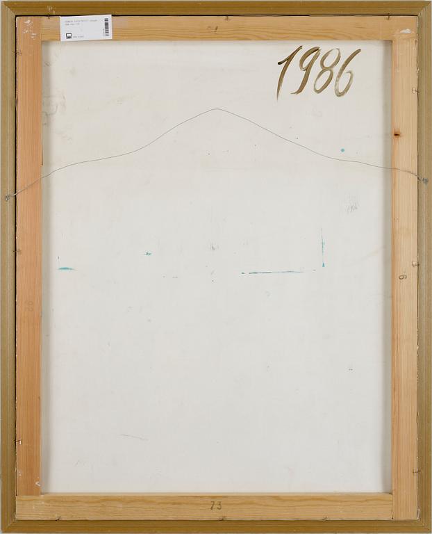 YVES POYET, olja på duk, sign.