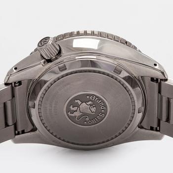 Grand Seiko, Spring Drive, GMT, rannekello, 44 mm.