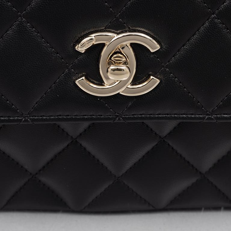 Chanel, bag, "Mini Trendy CC" flap bag, 2024.
