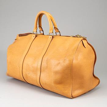 LOUIS VUITTON, weekendbag, 'Epi keepall 50'.