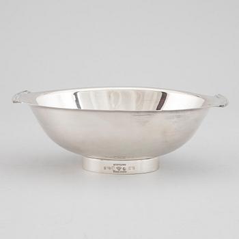 VERA FERNGREN, bowl, silver, GAB, Stockholm 1966.