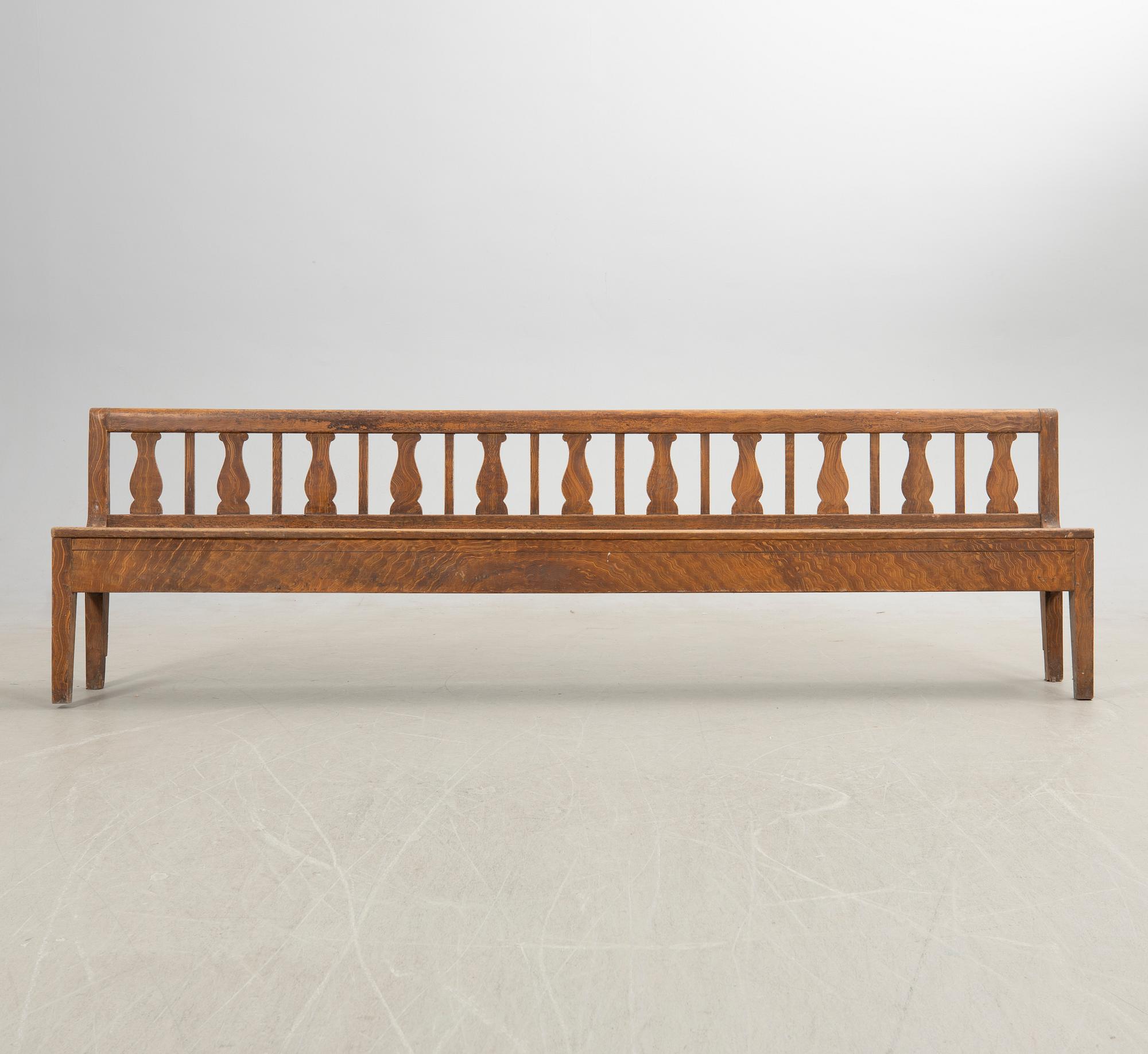 Långbänk, Skåne, 1800-tal.