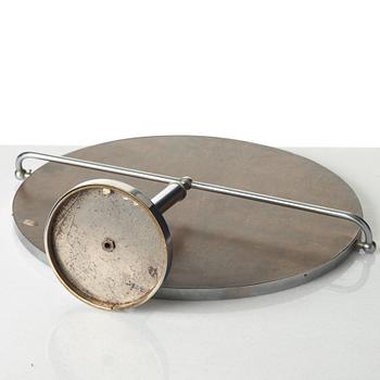 Josef Frank, a chrome plated brass table mirror, Svenskt Tenn, model 2214.