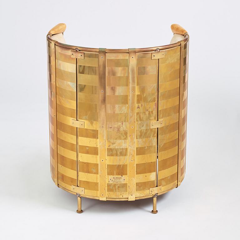 Mats Theselius, an 'El Dorado' easy chair, ed. 7/360, Källemo Sweden post 2002.