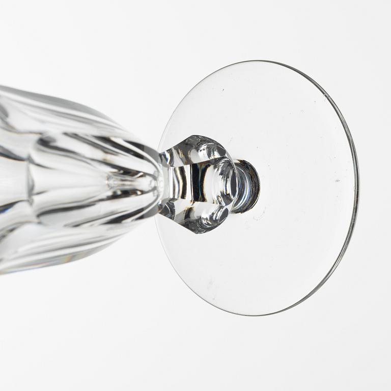 Elis Bergh, a 'Bergh' 54-piece glass service, Kosta, Sweden.