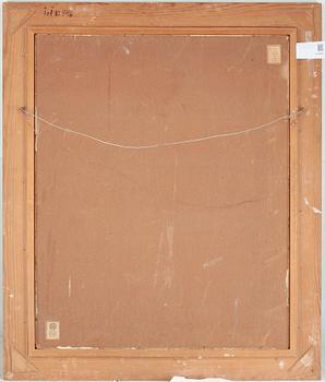 LILING NYSTRÖM, olja på pannå, sign. o dat -51.