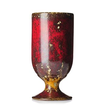 95. Hans Hedberg, a faience vase, Biot, France.