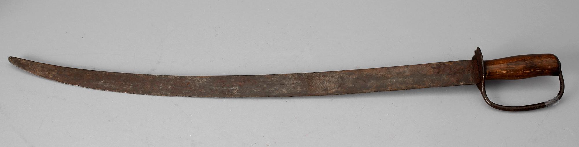 SABEL, järnsmide, 1700/1800-tal.